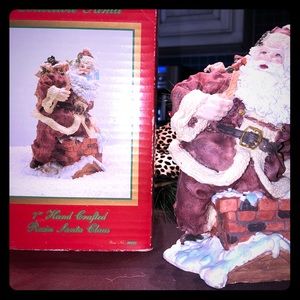 7” HAND CRAFTED 1993 SANTA